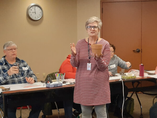 Laura Wessels leads the Monday Morning Joe group