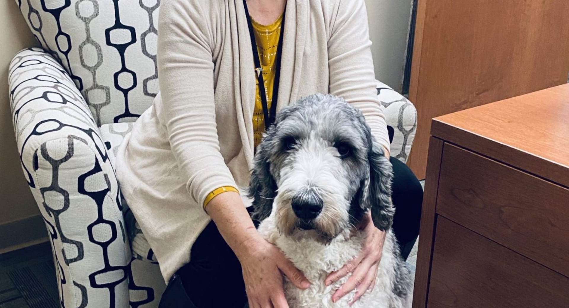 Good Golly Miss Molly: Pet Therapy Dog Brings Comfort to Rainbow Patients