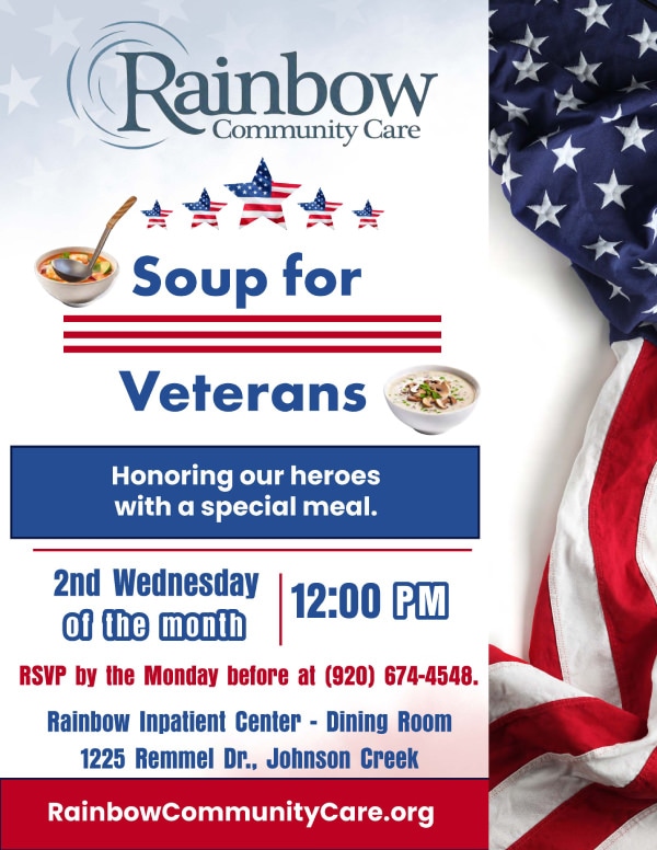 Soup for Veterans Flyer