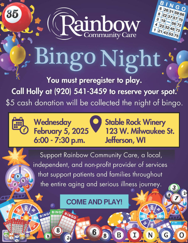 Feb 2025 Bingo Night